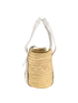 Medium Sense Raffia Tote, &pound;350, Handbags, Beige, Leather, Bottom view